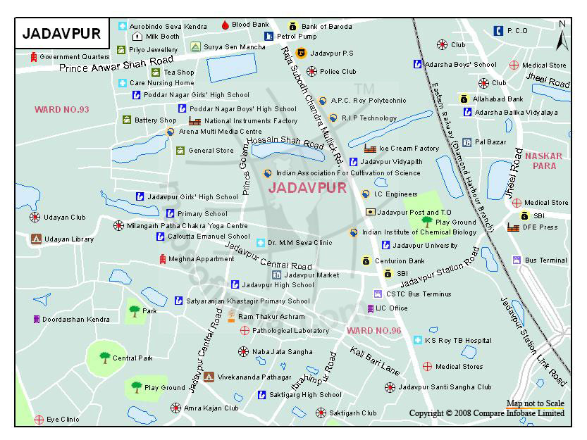Jadavpur Map