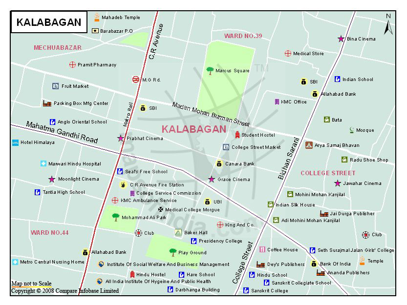 Kalabagan Map