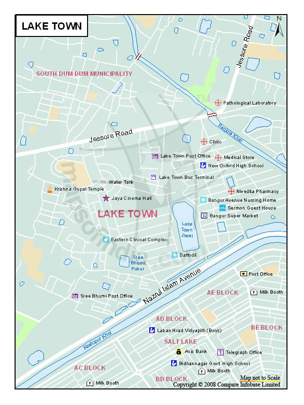 Lake Town Map