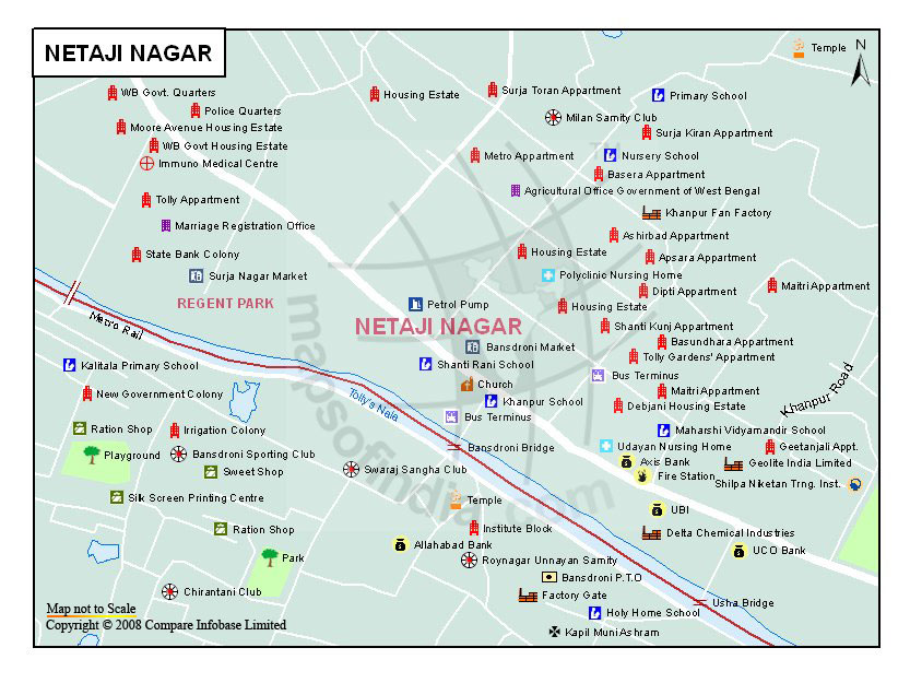 Netaji Nagar Map