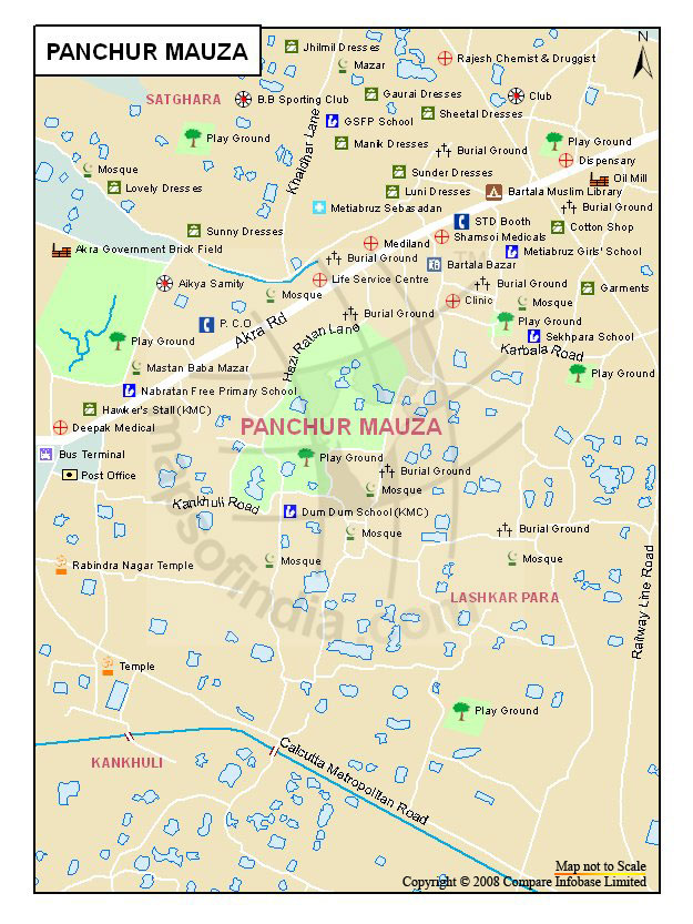 Panchur Mauza Map