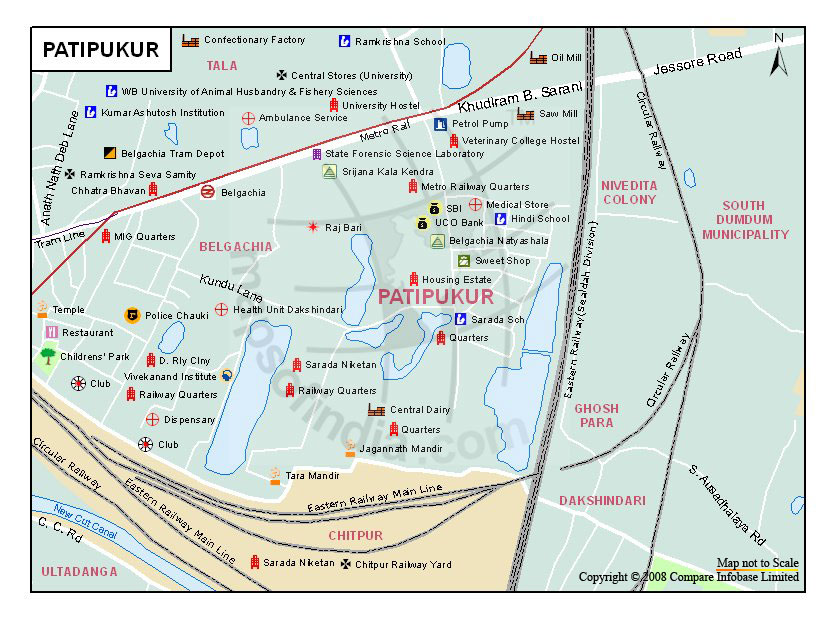 Patipukur Map
