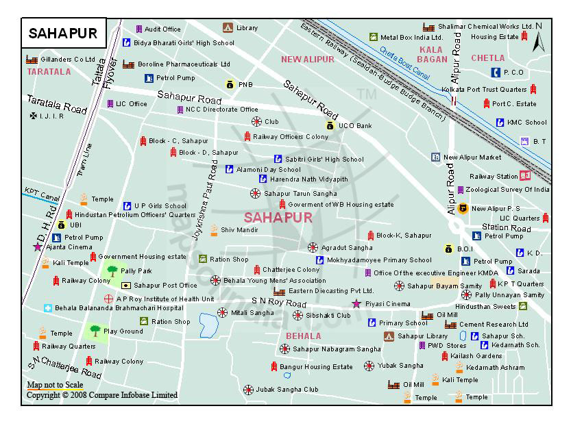 Sahapur Map