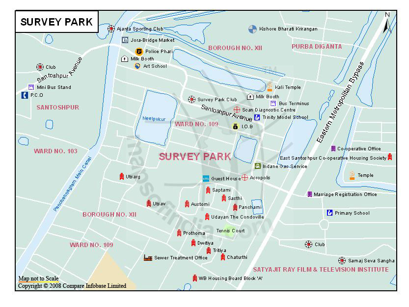 Survey Park Map