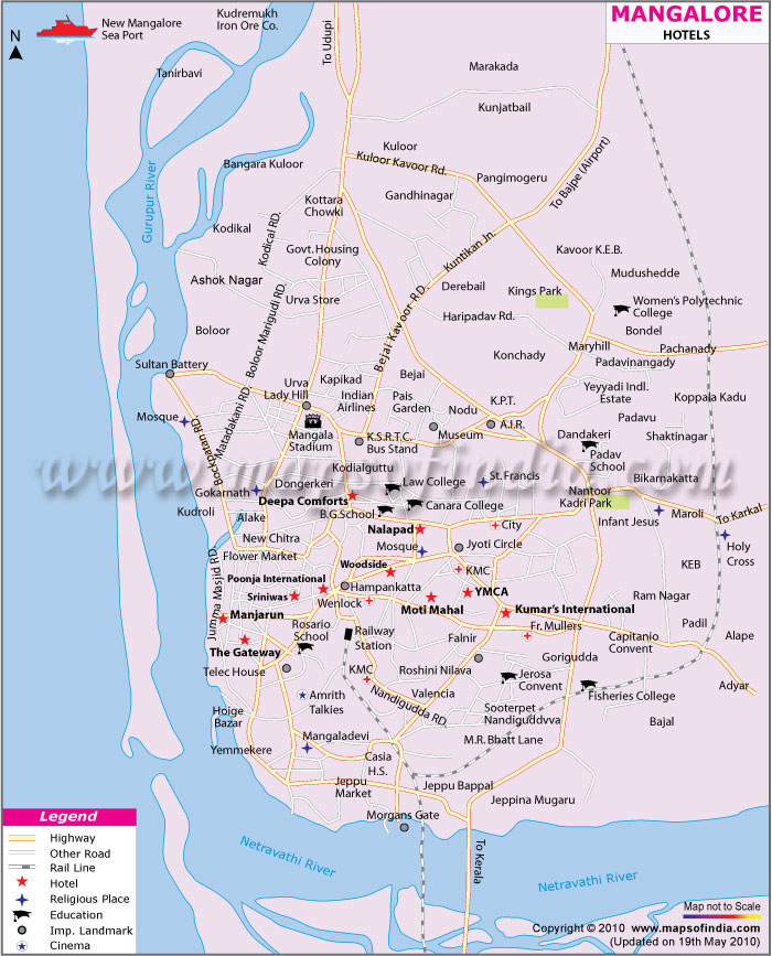 Hotels in Mangalore