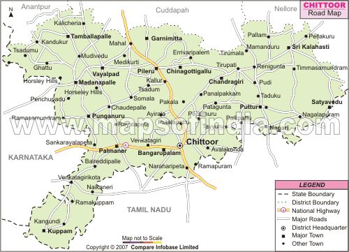 Chitoor Road Map