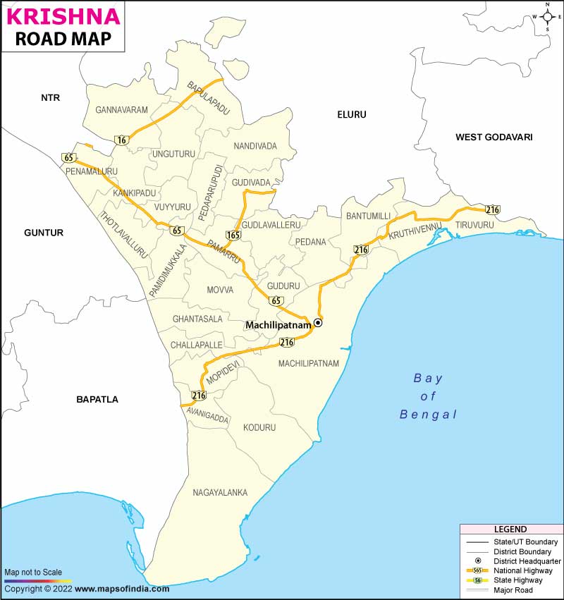 Road Map of Krishna