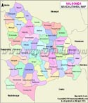 Nalgonda Tehsil Map