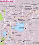 Mahbubnagar City Map
