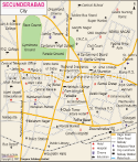 Secunderabad City Map