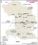 East Kameng District Map