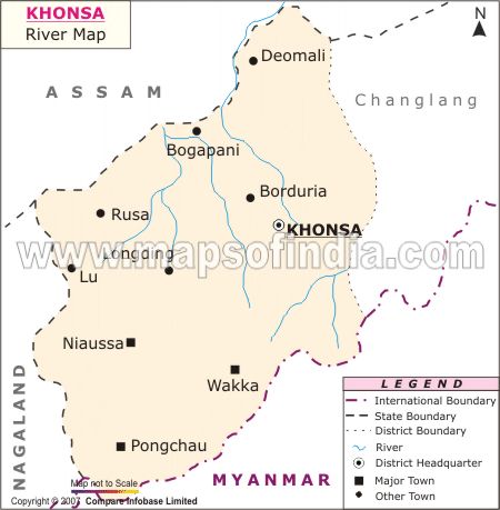 River Map of Tirap