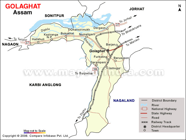 Tourist Map Of Golaghat