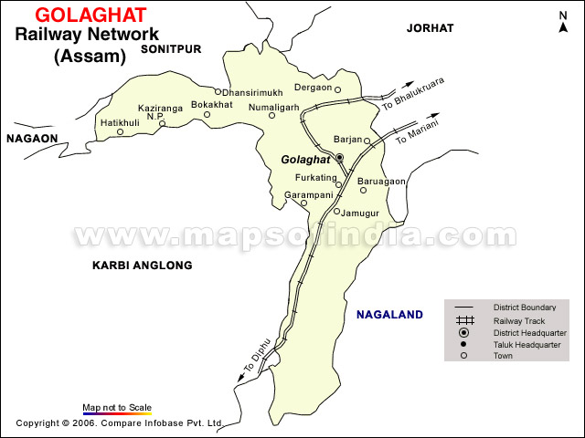 Tourist Map Of Golaghat