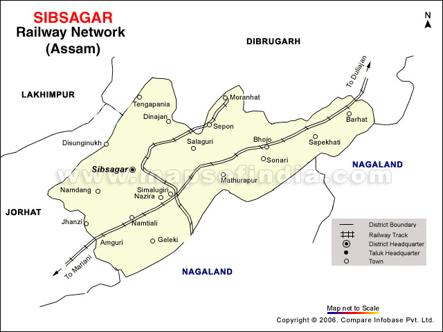 Tourist Map Of Sibsagar