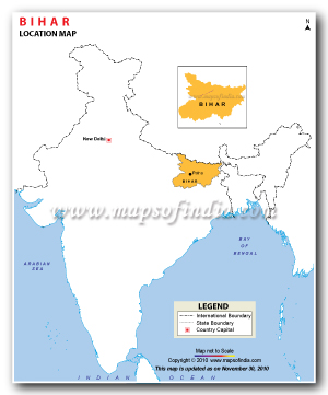 Bihar Map