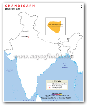 Chandigarh Map