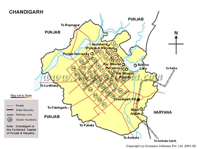 Railway Network of Chandigarh