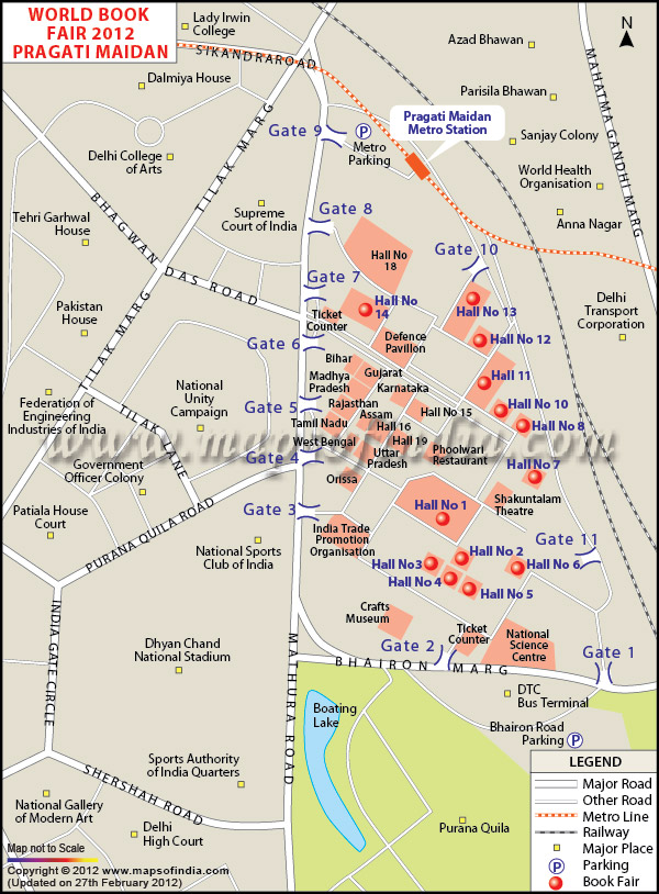 World Book Fair 2012 in New Delhi