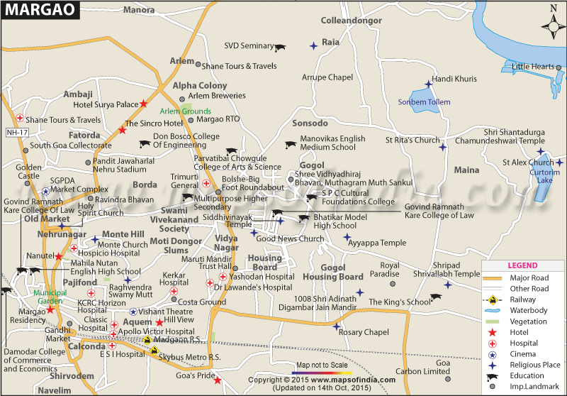 City Map of Margao