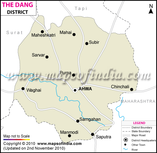 District Map of The Dangs