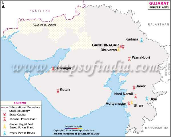 Gujarat Energy Map