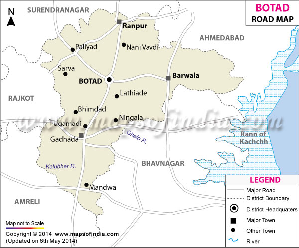 Botad Road Map