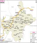 Shimla Road Map