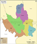 Bilaspur Tehsil Map