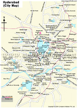 Hyderabad Map