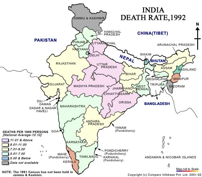 Death Rate in India