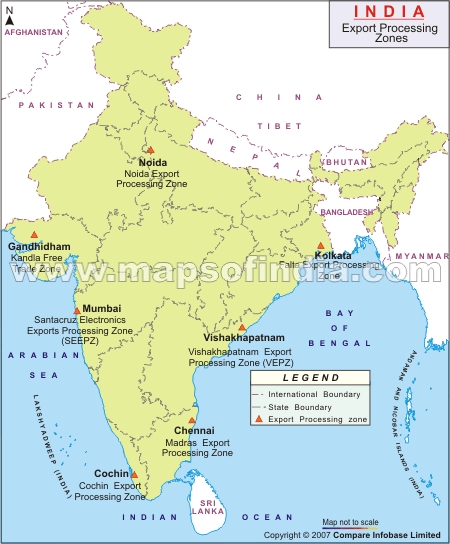 Export Processing Zones in India