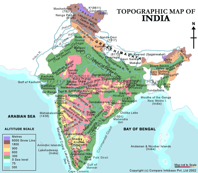 Map Of India