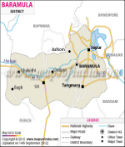 Baramulla District Map