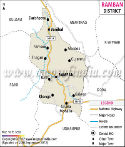 Ramban District Map