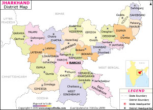 Jharkhand Districts