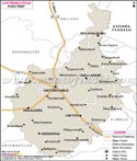 Chitradurga Road Map