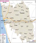 Dakshin Kannad Road Map