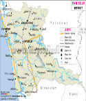 Thrissur District Map