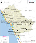 Kozhikode Road Map