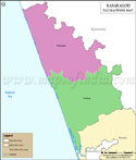 Kasargod Tehsil Map