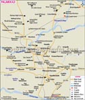 Palakkad City Map