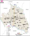 Beed District Map