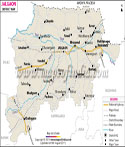 Jalgaon District Map