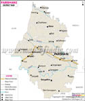 Parbhani District Map