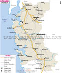 Raigad District Map