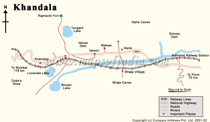 Image result for mumbai lonavala travel map