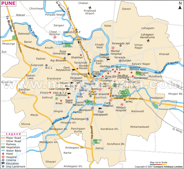 Pune Map