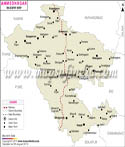 Ahmednagar Railway Map