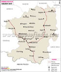 Chandrapur Railway Map